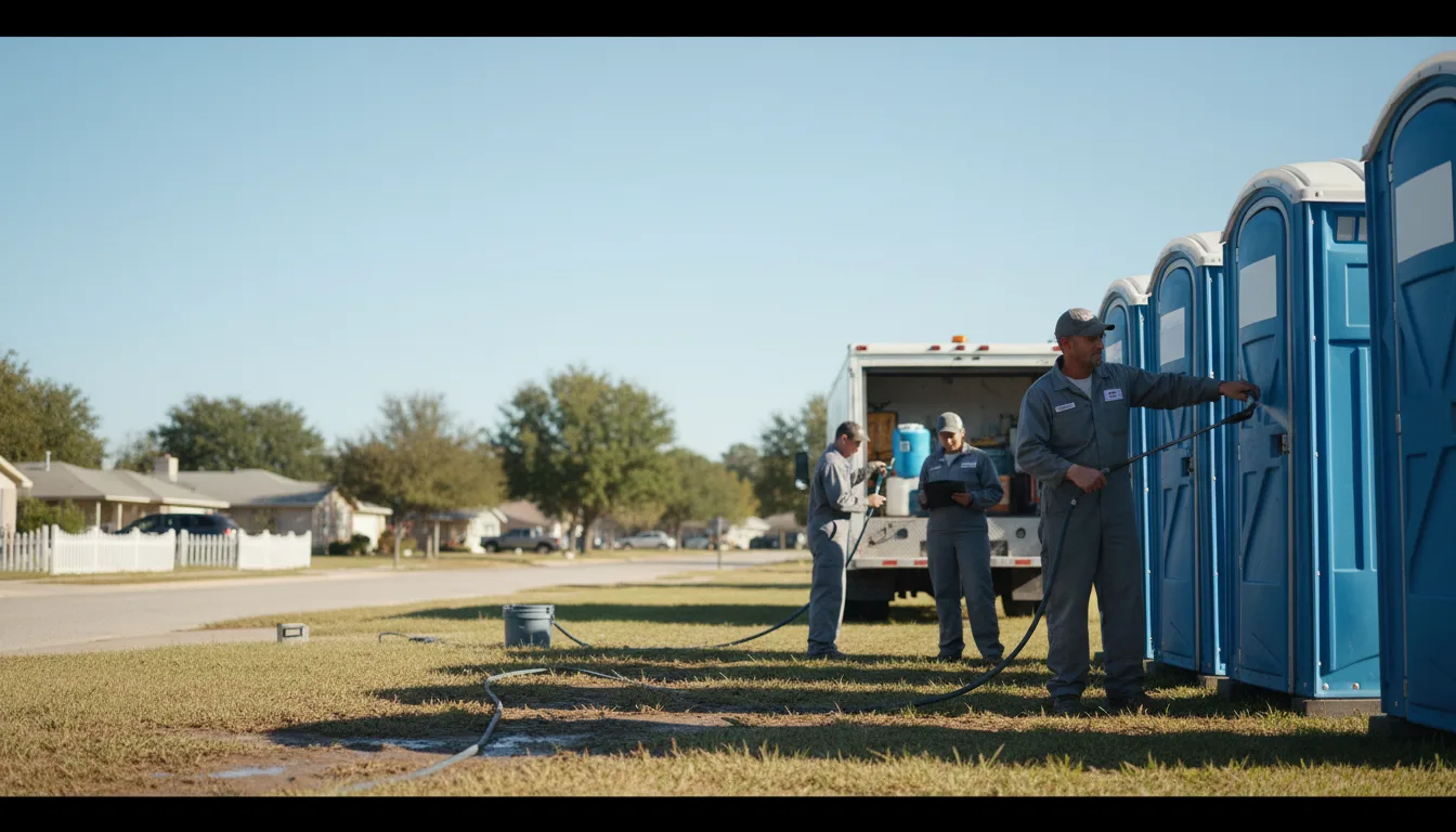 Long-Term Portable Toilet Rental in Blunt, SD near me